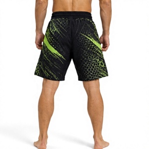 Durable Fabric MMA <b>Shorts</b> Sublimation Printing Compression Fighting BJJ <b>Shorts</b> <b>for</b> <b>Men</b> Plus Size Martial Arts Training Gear - Product Image 3