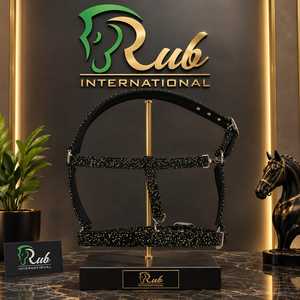 Cabestro de cuerda personalizable con logo a color Rub International, diseños personalizados, estilo australiano, nailon, estampado de leopardo/guepardo - Product Image 1