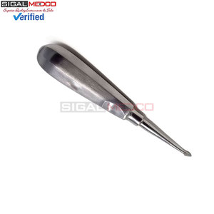 Dental Elevator Spade Tip ELE 0063 for Molar Root Extraction, Stainless Steel Hollow Handle Surgical Implant Medic Instruments - Product Image 4