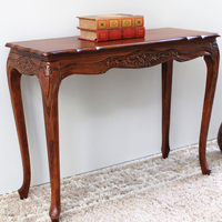 Nouvelle arrivée, table console latérale en bois recyclé de style Art Déco, éco-responsable, de qualité supérieure, Perfect Enterprises