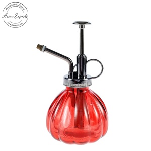 Pulvérisateur de brumisateur de plantes en verre rouge de qualité de luxe pour le jardinage intérieur de bureau à domicile pour l'arrosage succulent - Product Image 2