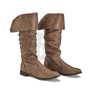 Botas Medievales de Cuero Hechas en Pakistán, Auténticas, Cómodas, de Alta Calidad, Ecológicas y Ligeras - Product Image 2