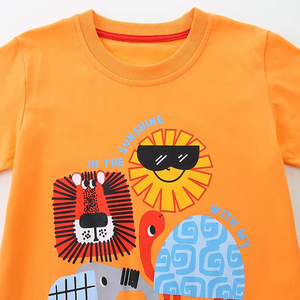 Camiseta para Bebé Niño, Ropa de Algodón Lista para Venta al por Menor, Fabricante Mayorista, MOQ Bajo y Servicio OEM - Product Image 6