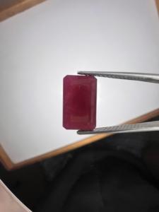 Pierre précieuse naturelle de rubis rouge en vrac, pierre Manik pour bijoux fins, bagues, pendentifs, fournisseur en gros - Product Image 3