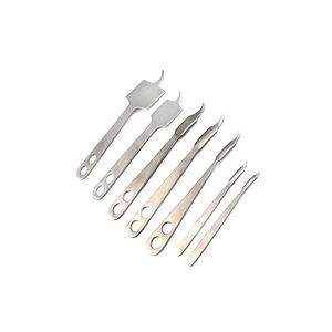 Retractor de cadera de acero inoxidable Hohmann para cirugía ortopédica, elevador quirúrgico manual con palanca y diseño óseo - Product Image 1