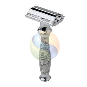 Rasoirs de sécurité pour hommes de haute qualité, double lame, options personnalisables, prix de gros, acier inoxydable allemand - Product Image 1