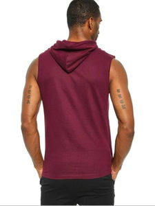 Camiseta sin mangas para hombre, chaleco deportivo de verano, transpirable, de algodón, para entrenamiento atlético, corte muscular, informal, para correr al aire libre, uso diario. - Product Image 2