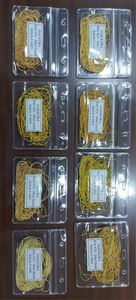 Al por mayor Hilo de poliéster de baja contracción tipo bullion francés de 1mm para bordado a mano, insignias, manualidades y costura de prendas de vestir - Product Image 2