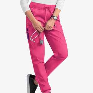 Vêtements de personnel médical en coton respirant extensible de qualité supérieure, tenue d'infirmière, uniforme d'hôpital hygiénique, confortable et durable - Product Image 5