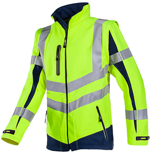 เสื้อแจ็คเก็ตทำงานแบบ Hi-Vis สำหรับผู้ชาย สไตล์อุปกรณ์นิรภัยทันสมัย ผ้าสีสว่าง ใส่สบาย ตัดเย็บทนทาน ป้องกันได้อย่างมั่นใจ - Product Image 1