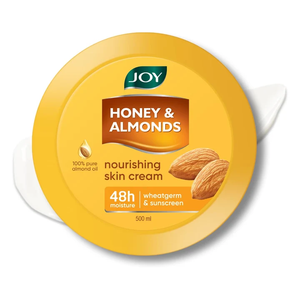 Deep Nourishing Honey And Almonds Moisturizer For Dry Skin <b>Cream</b> For <b>Face</b> Hands And Body Retains Natural Moisture Balance Glowin - Product Image 1