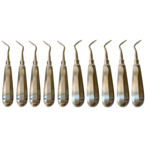 <b>Electric</b> Stainless Steel Dental Tooth Extraction Luxating Lift Elevator Curved Root Surgical <b>Instrument</b> CE ISO By Grip Surgical - Product Image 6