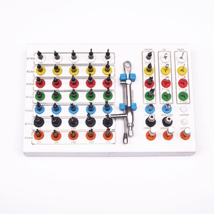 Kit Quirúrgico Universal para Implantes Guiados, Juego de Instrumentos de Implantología Dental Autoclavables para una Colocación Precisa - Product Image 2