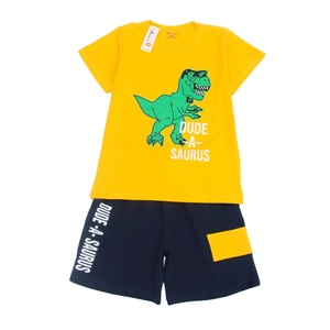 Conjunto de ropa de moda para bebé, 100% algodón, OEM, verano, hecho en Vietnam - Product Image 4