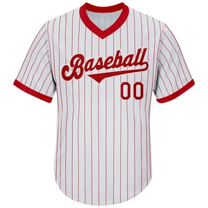 Maillot de baseball personnalisé pour hommes et jeunes, design boutonné, uniforme de club, broderie du logo de l'équipe, nom et numéro - Product Image 4