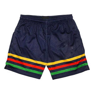 Pantalones Cortos Deportivos para Hombre de 5 Pulgadas de Secado Rápido, Pantalones Cortos de Malla con Forro Transpirable de Tela de Lona para Entrenamiento Físico - Product Image 1