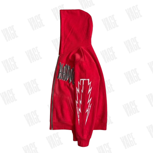 Sudadera de Invierno para Hombre, Gruesa, 300g, 100% Algodón, Felpa, Color Sólido, Tejida, con Logotipo Bordado en la Parte Delantera, Bolsillo, Corte Regular - VAGE SPORTS - Product Image 5
