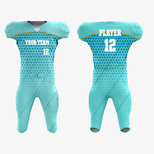 Impression par sublimation, transfert, maillot de football américain, vêtements d'équipe personnalisés, usine, uniforme de football américain haute performance - Product Image 6