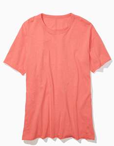 Camiseta de Mujer Ecológica Personalizable de Mezcla de Algodón, Suave, Transpirable, Informal, Básica para Primavera - Product Image 1