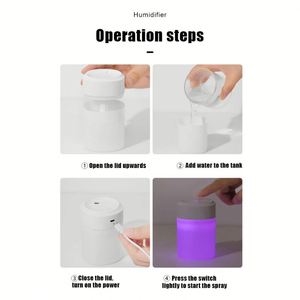 New Home Small Car Aromatherapy Air Humidifier <b>Creative</b> Business <b>Gift</b> USB Air Humidifier Purifier with Customized Logo - Product Image 4
