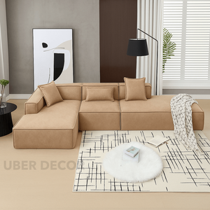 Nestura โมดูลโซฟาแบ่งส่วนรูปตัวแอลปรับแต่งได้ทันสมัย - Product Image 2