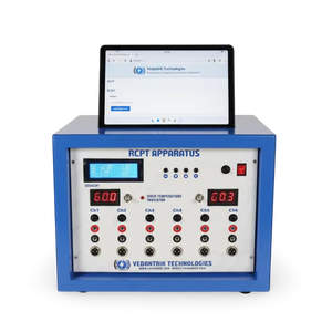 Digital Rapid <b>Chloride</b> Permeability Testing System for Concrete <b>Chloride</b> Penetration Evaluation Using ASTM C1202 Standard - Product Image 1