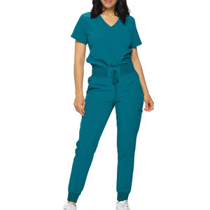 Meilleures ventes : Blouses médicales personnalisées avec logo, uniformes d'hôpital pour femmes, bonne élasticité - Product Image 4