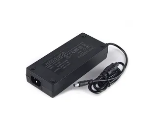 Desktop Ac Naar Dc Stroomadapter 12V 24V 6.25a 7.5a 12a 15a Voeding 150W 180W Etl Fcc U L Ce Gs Saa C-Tick Kc Rcm