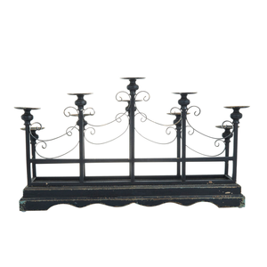 Portavelas de Hierro Resistente al Calor, Ecológico y Duradero, Diseño Premium, Ligero, Decoración Moderna para el Hogar, Artículos para Espacios de Vida, Bodas - Product Image 2