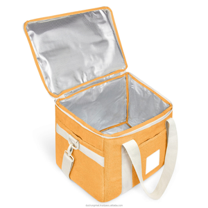 Sac isotherme souple en aluminium de qualité supérieure, étanche avec fermeture éclair, écologique, grande capacité - Product Image 4