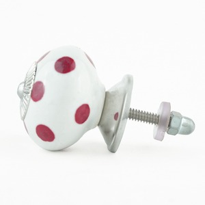 Boutons de meubles en céramique multicolores en gros, poignées et boutons ronds pour tiroirs et portes de cuisine - Product Image 4