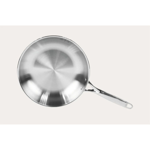 Sartén de Acero Inoxidable con Mango Antideslizante, Apta para Inducción, de Alta Resistencia, para Uso en Restaurantes y Cocinas Domésticas - Product Image 3