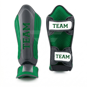 Protector de Espinillas Personalizado de Alta Calidad para Hombre, Protector de Espinillas para MMA, Muay Thai, Entrenamiento de Boxeo 2025 - Product Image 1