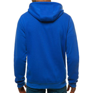 Sudadera con capucha completa para hombre, 100% algodón, duradera, personalizada, cómoda, deportiva, con cremallera frontal y logo, informal - Product Image 6