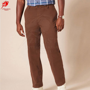 Pantalones chinos de algodón transpirable para hombre, fabricación profesional, marca personalizada, cómodos al mejor precio - Product Image 4