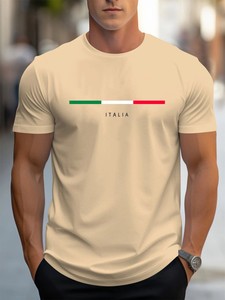 T-shirt décontracté léger à manches courtes pour homme en toile 100 % coton de haute qualité, écologique, séchage rapide, respirant, lavable en machine - Product Image 4