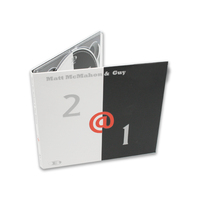 Boîtier Digipak personnalisé pour CD avec impression numérique, capacité 700 Mo, avec réplication de CD