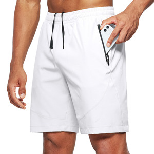 Shorts de jogging personnalisés pour hommes, impression par transfert thermique, polyester/coton extensible, séchage rapide, pour boxe et arts martiaux. - Product Image 1