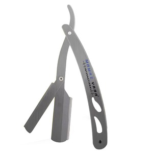 Professional Mens Straight Razor Navajas Para Barbero Stainless Steel <b>Swing</b> Lock Cut Throat Shaving Razor Barber Edge Kit <b>Single</b> - Product Image 4