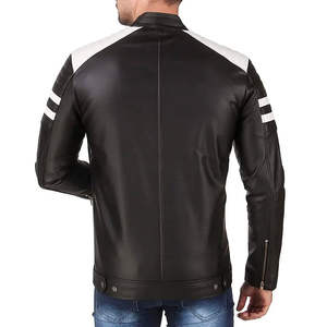 New Arrival 2026 Premium Quality Custom <b>Men's</b> Genuine Leather Windbreaker <b>Jacket</b> Stand Collar Cow Hide <b>Suede</b> Leather <b>Jacket</b> - Product Image 4