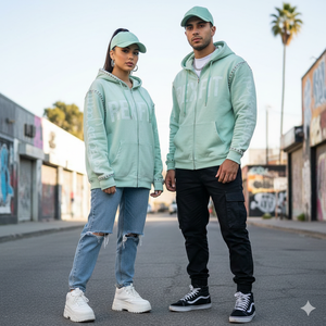 Nouveauté 2026 – Dernier style – Sweat à capuche unisexe zippé en molleton 100 % coton épais, coupe oversize, avec logo personnalisé sérigraphié - Product Image 4
