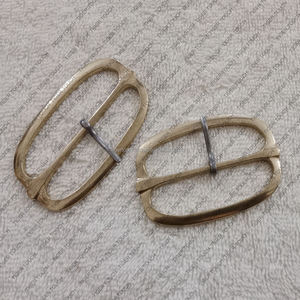 Cinturón de doble bucle de estilo baldrico medieval personalizado para hebilla 1600-1700 de latón vikingo de aleación de cobre y Zinc para hebilla - Product Image 3