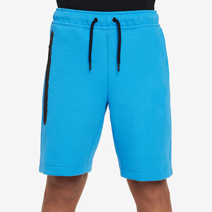 กางเกงขาสั้นผ้าฝ้ายฟลีซเนื้อนุ่ม ระบายอากาศได้ดี สำหรับผู้ชาย เอวยางยืด มีเชือกผูก เหมาะสำหรับใส่ลำลอง ออกกำลังกาย รับสกรีนโลโก้ ขายส่ง OEM - Product Image 4