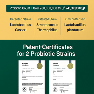Supplément de zinc probiotique avec 5 milliards de CFU poudre de soutien de la santé digestive immunitaire OEM Corée aliments santé - Product Image 5