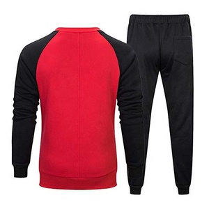 Vêtements de sport personnalisés hommes 2 pièces broderie Logo survêtement 100% polyester jogging costume pour unisexe - Product Image 6