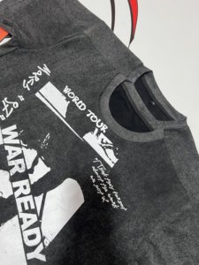 เสื้อยืดสกรีนลายแบบกำหนดเอง ผ้าฝ้าย 100% 250gsm ทรงปกติ ทรงบ็อกซี่ ยูนิเซ็กซ์ เสื้อยืดแบบคู่ ซักย้อมสีแบบแอซิด - Product Image 6