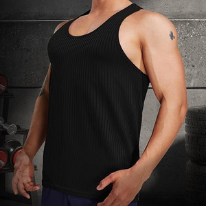 Camiseta sin mangas para hombre, estilo muscular, ropa de entrenamiento, fabricante y proveedor mayorista, camiseta sin mangas para hombre, estilo relajado, ropa de gimnasio - Product Image 2