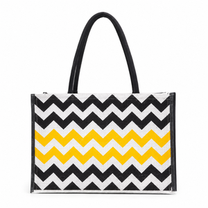 New Arrival Jute Lunch <b>Bag</b> | Multipurpose Organic Shopping <b>Bag</b> with <b>Zip</b> | Handmade Reusable Jute Carry Tote Daily Use Large - Product Image 1