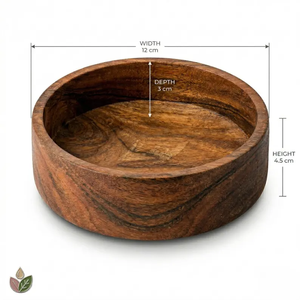 Bol en bois de bambou de haute qualité, naturel, écologique, poli, design classique, logo personnalisé, bols à salade pour enfants, bols à dîner pour la table - Product Image 3