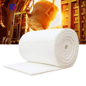 Manta de Fibra Cerámica <span class=keywords><strong>HP</strong></span> de Alta Temperatura, Alta Pureza, Densidad 96, Aislamiento Ligero <span class=keywords><strong>para</strong></span> Aplicaciones de Revestimiento de Hornos Industriales - Product Image 1